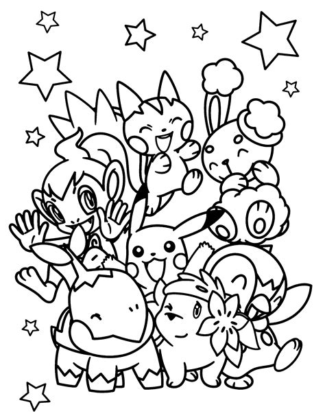 Pokémon Coloring Pages 